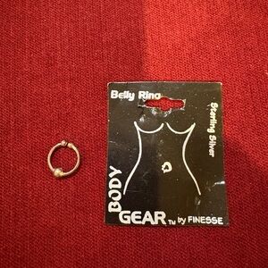 ‼️ Never Use‼️Sterling Silver-Like Belly Ring